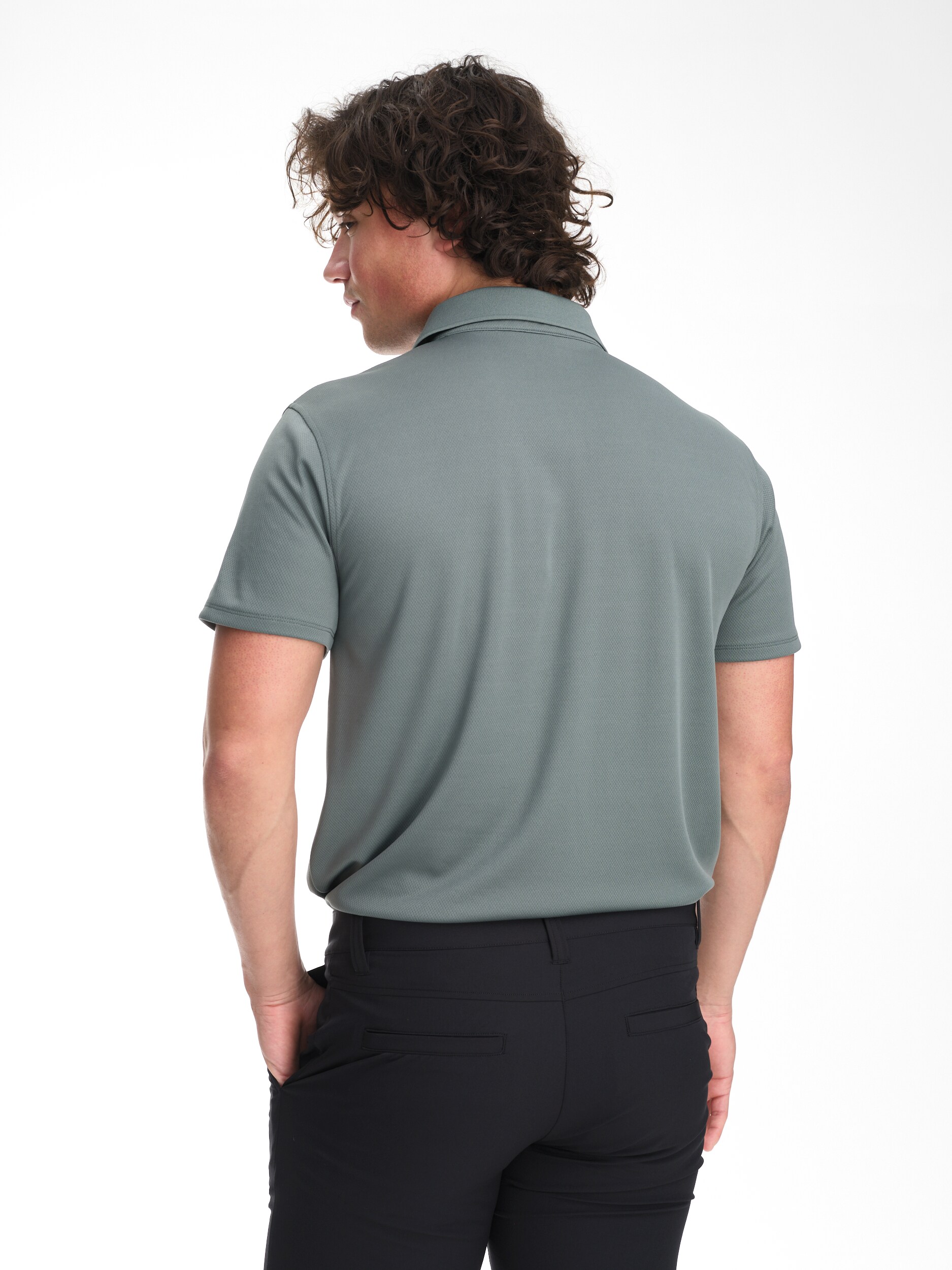 FOUR D, GOLF MESH POLOSHIRT M