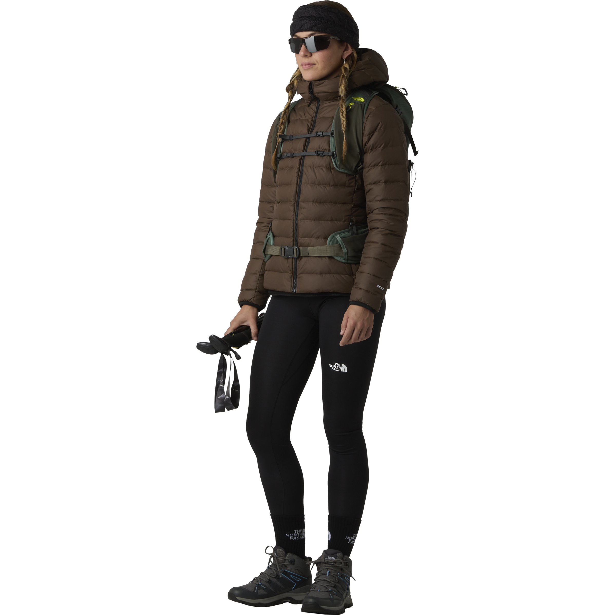 THE NORTH FACE, W Classic Down Hooded Jacket