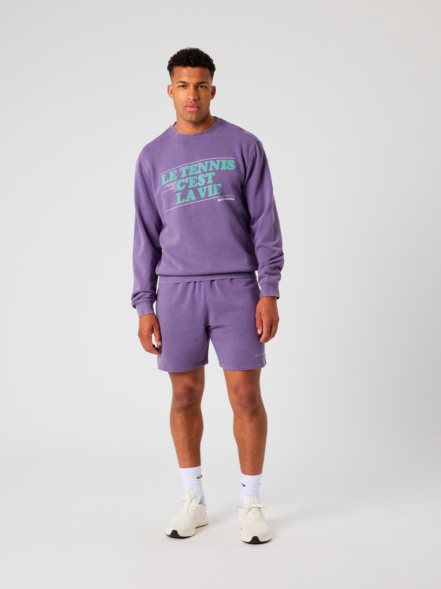 BJ&Ouml;RN BORG, M CLASSIC PRINT SWEATSHIRT