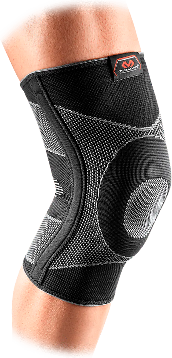 MCDAVID НАКОЛЕННАЯ ВТУЛКА/ЭЛАСТИЧНАЯ 4-СТОРОННЯЯ С ГЕЛЕВЫМ ОПОРОМ И СТОЙКАМИ S