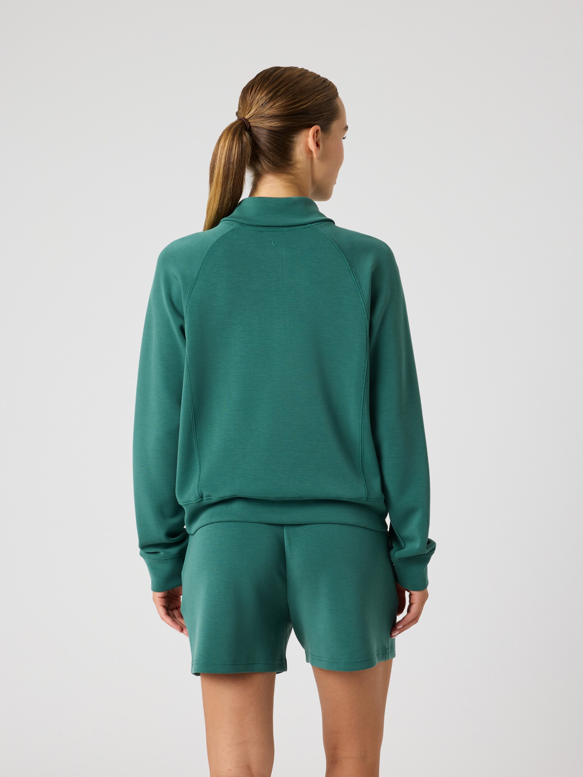 BJ&Ouml;RN BORG, W STUDIO SOFT HALFZIP SWEATSHIRT