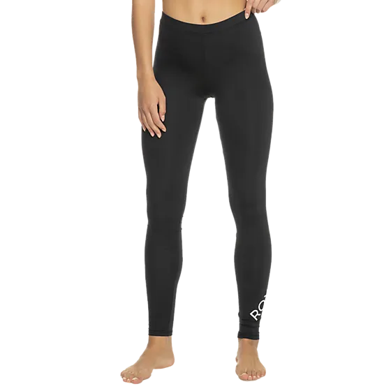 399927101101 ROXY W Essentials Leggings 399927101101 ROXY W Essentials Leggings Model01 Detail