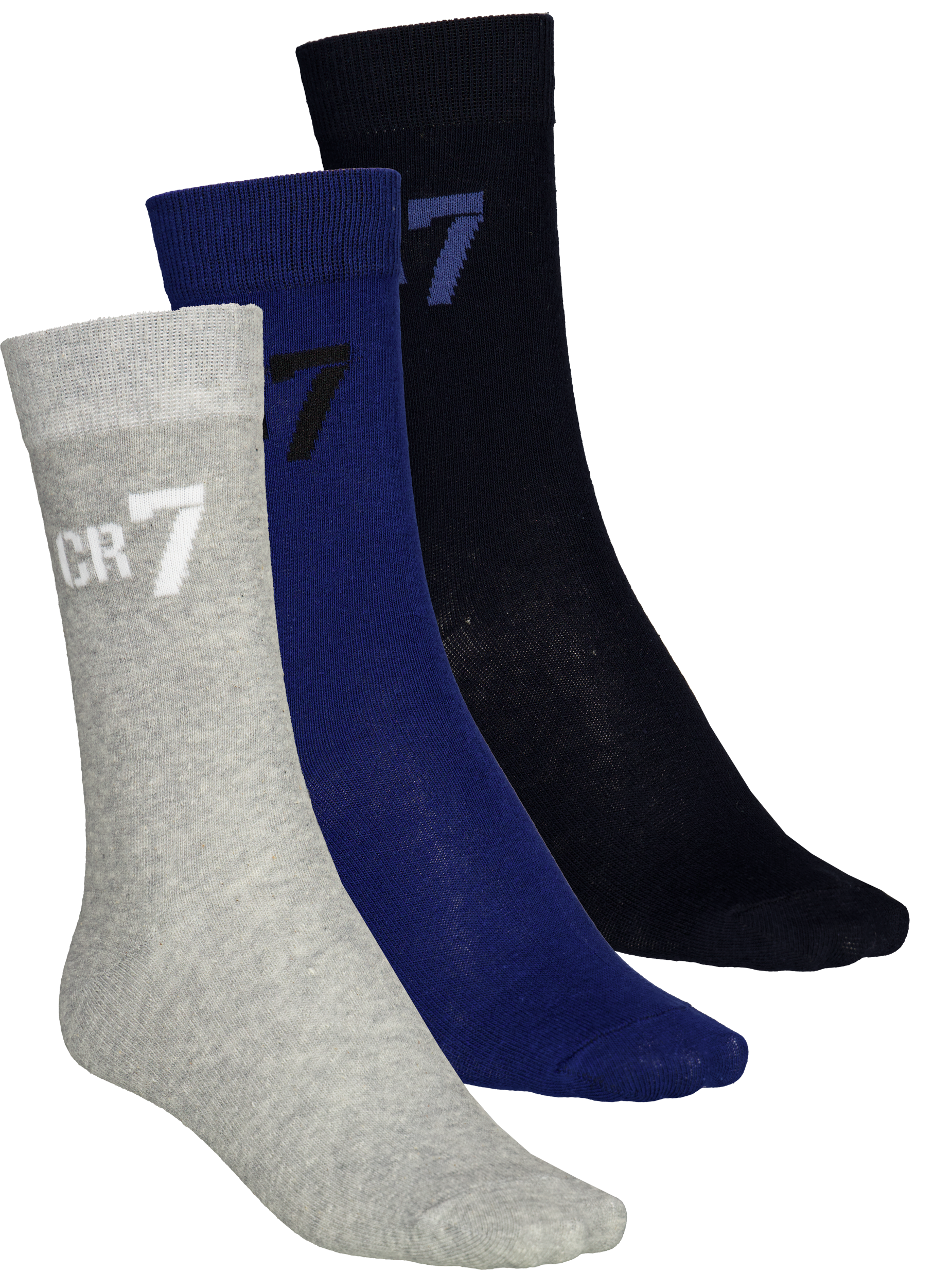 
CR7, 
Ronaldo Socks 3p Jr, 
Detail 1
