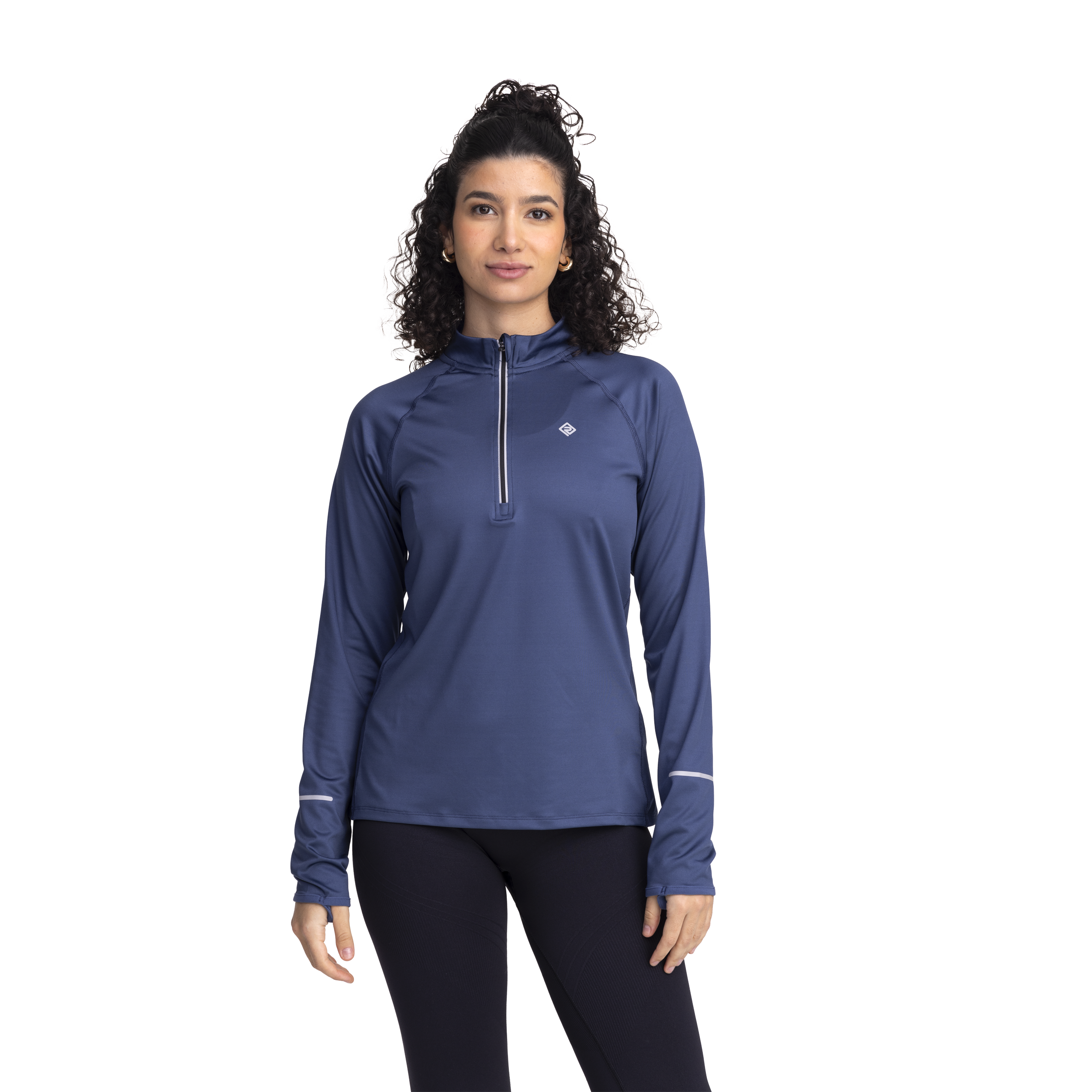 
RONHILL, 
Run Half Zip, Langermet Treningstr&oslash;ye, Dame, 
Detail 1
