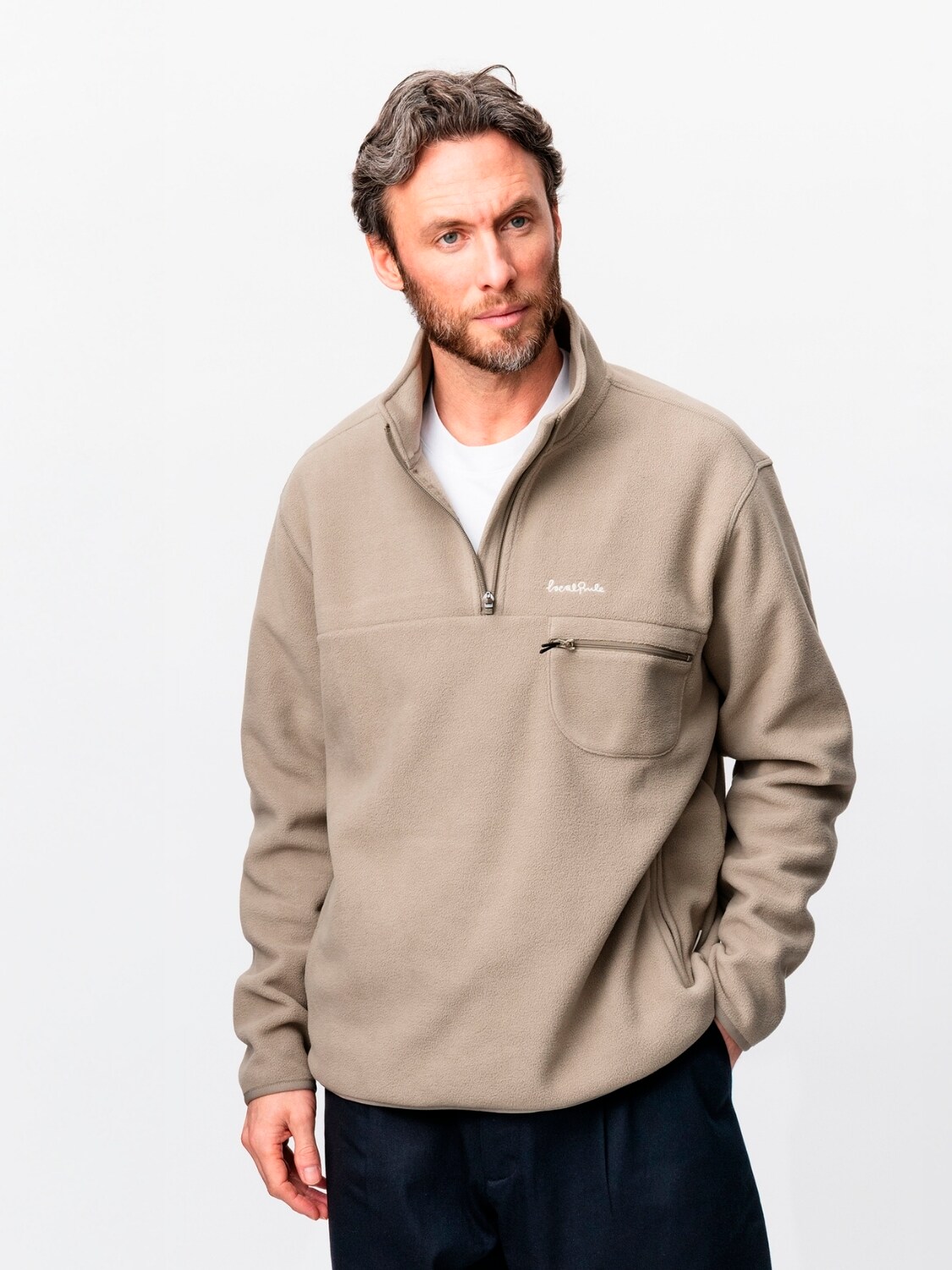 
LOCAL RULE, 
FLEECE PULLOVER, 
Detail 1
