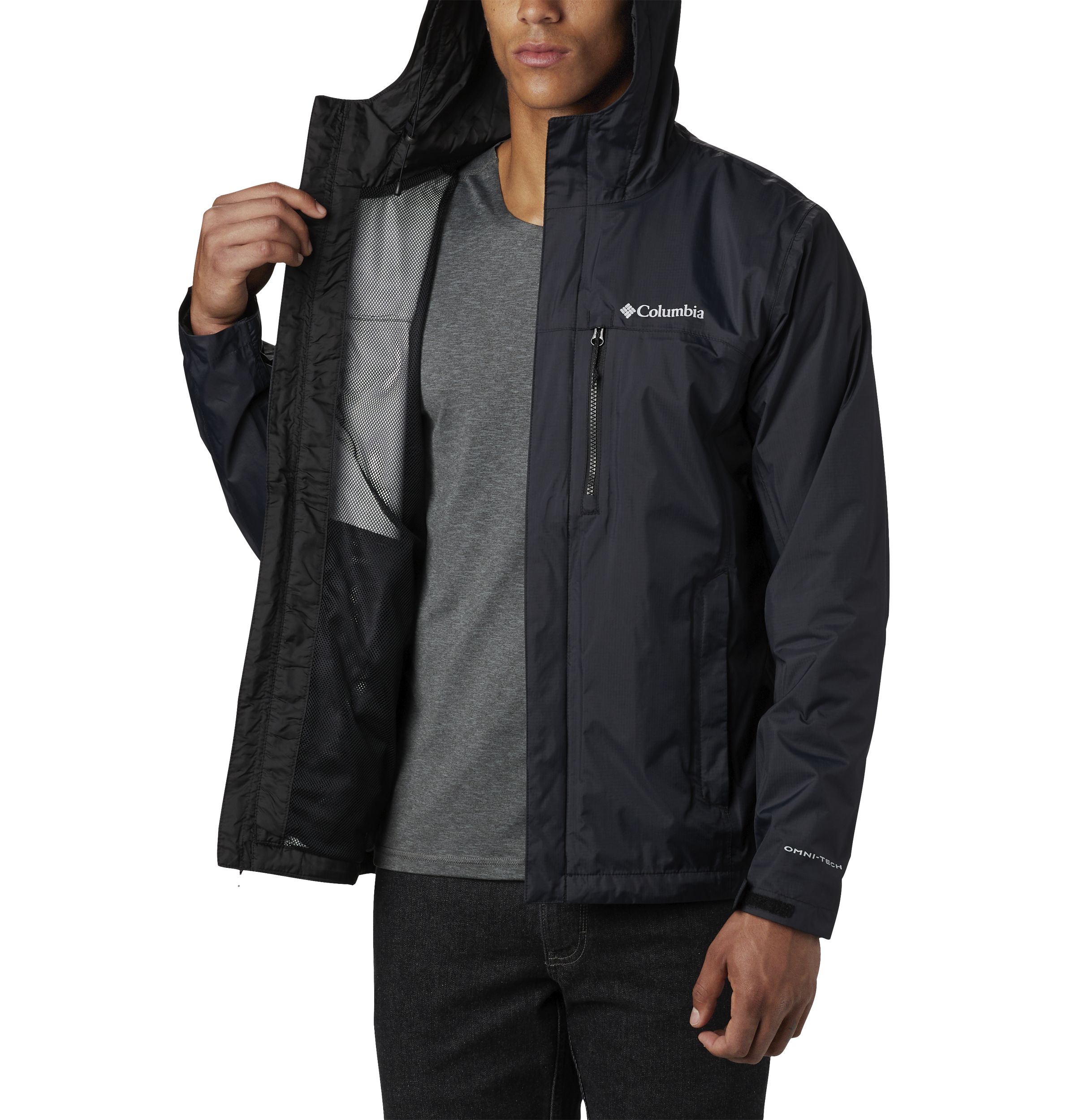 COLUMBIA, M POURING ADVENTURE&trade; III JACKET