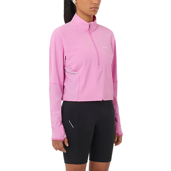 406428101102 SALOMON W Sense Aero Hybrid Jacket 406428101102 SALOMON W Sense Aero Hybrid Jacket Model01 Detail