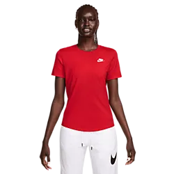 W Nsw Tee Club - University Red Model01 Small1x1