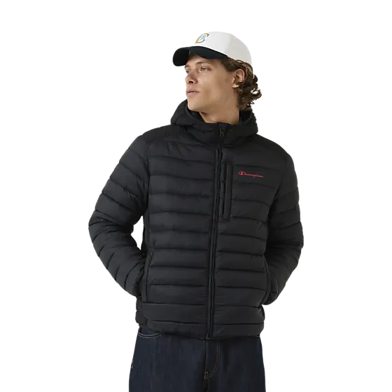 406549103101 CHAMPION M Hooded Jacket 406549103101 CHAMPION M Hooded Jacket Model01 Detail