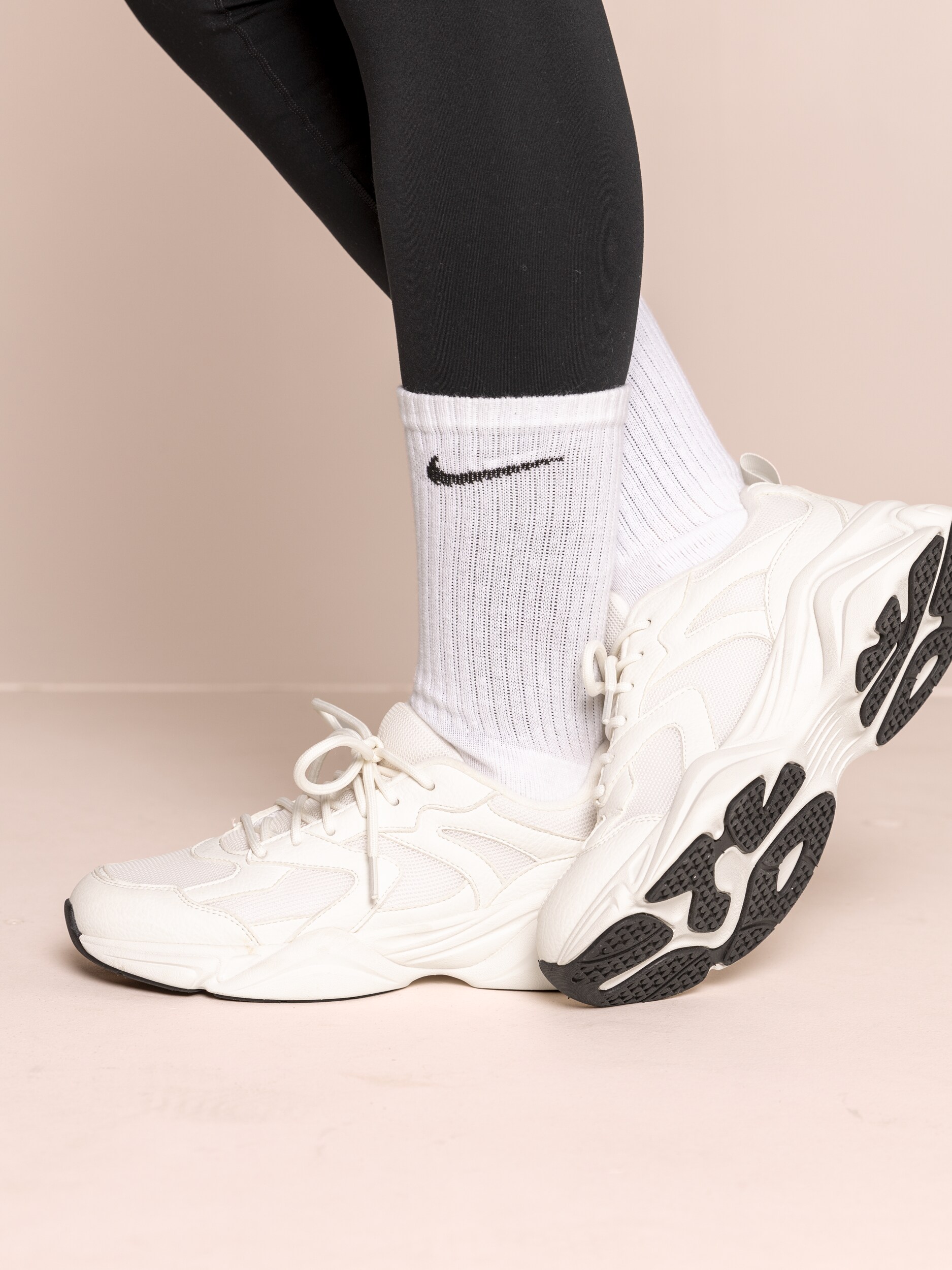 NIKE, U Nk Everyday Cush Crew 6Pr-Bd