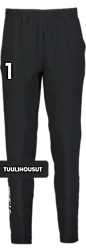 394806102101 CRAFT Rush 2.0 Training Pants M 394806102101 CRAFT Rush 2.0 Training Pants M Standard Small1x1