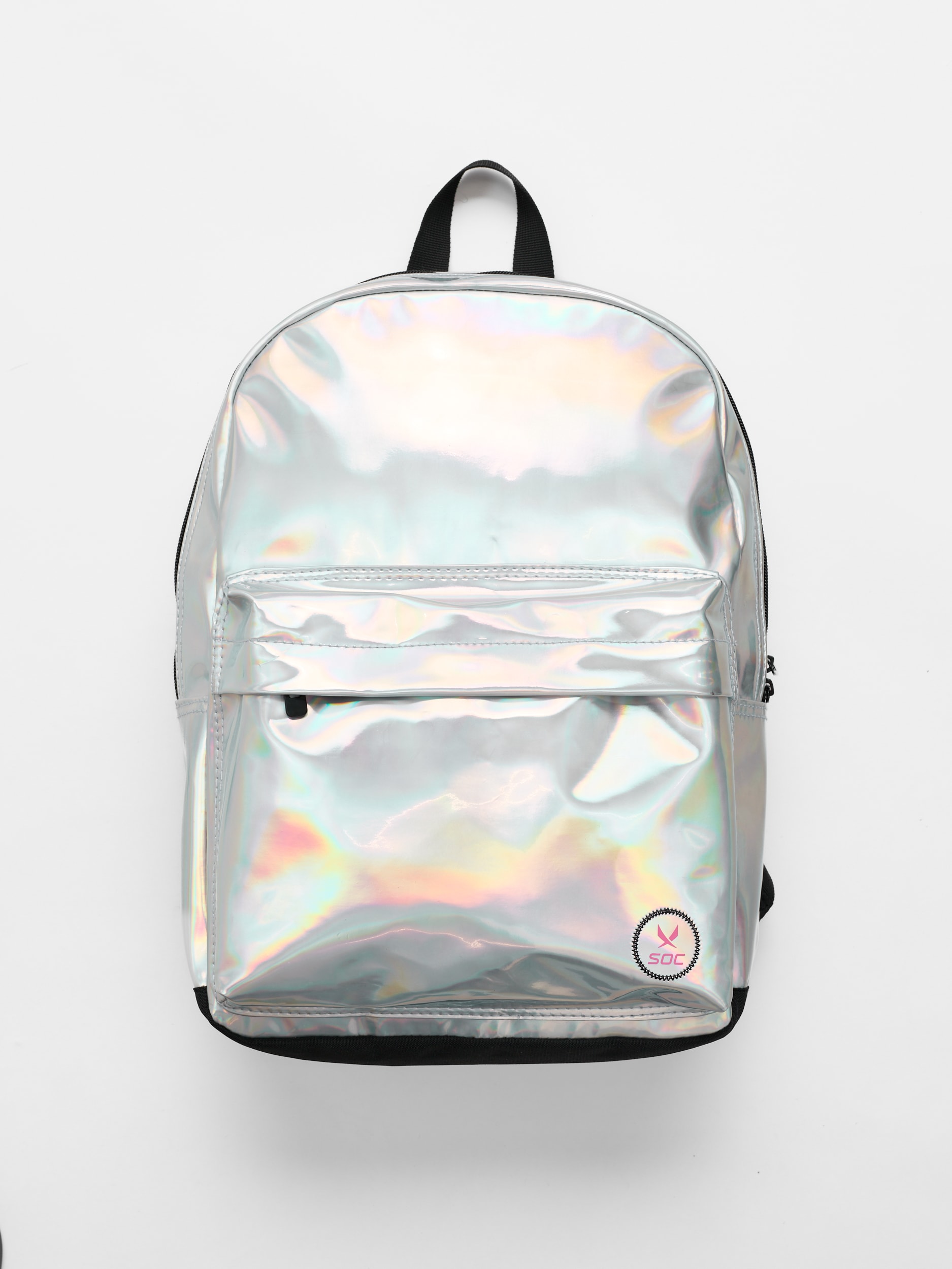 
SOC, 
SHINY BACKPACK, 
Detail 1
