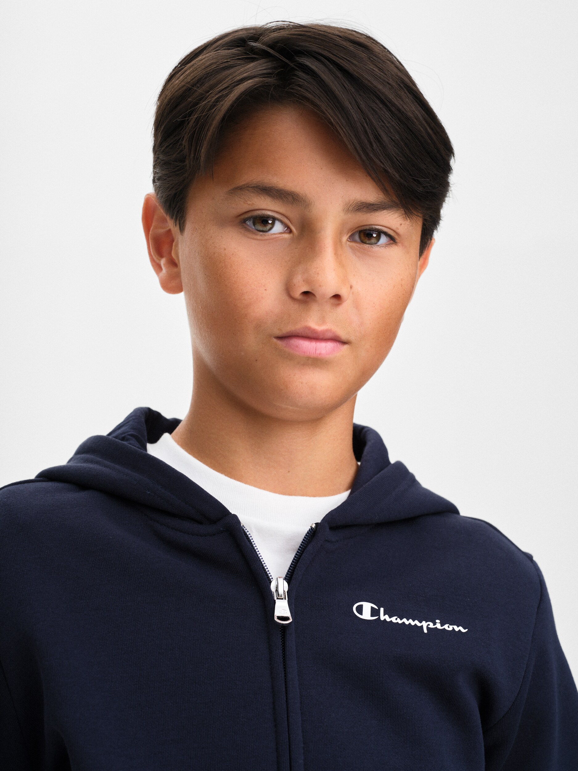 CHAMPION, J HOODED FULL ZIP SWEATSHIRT