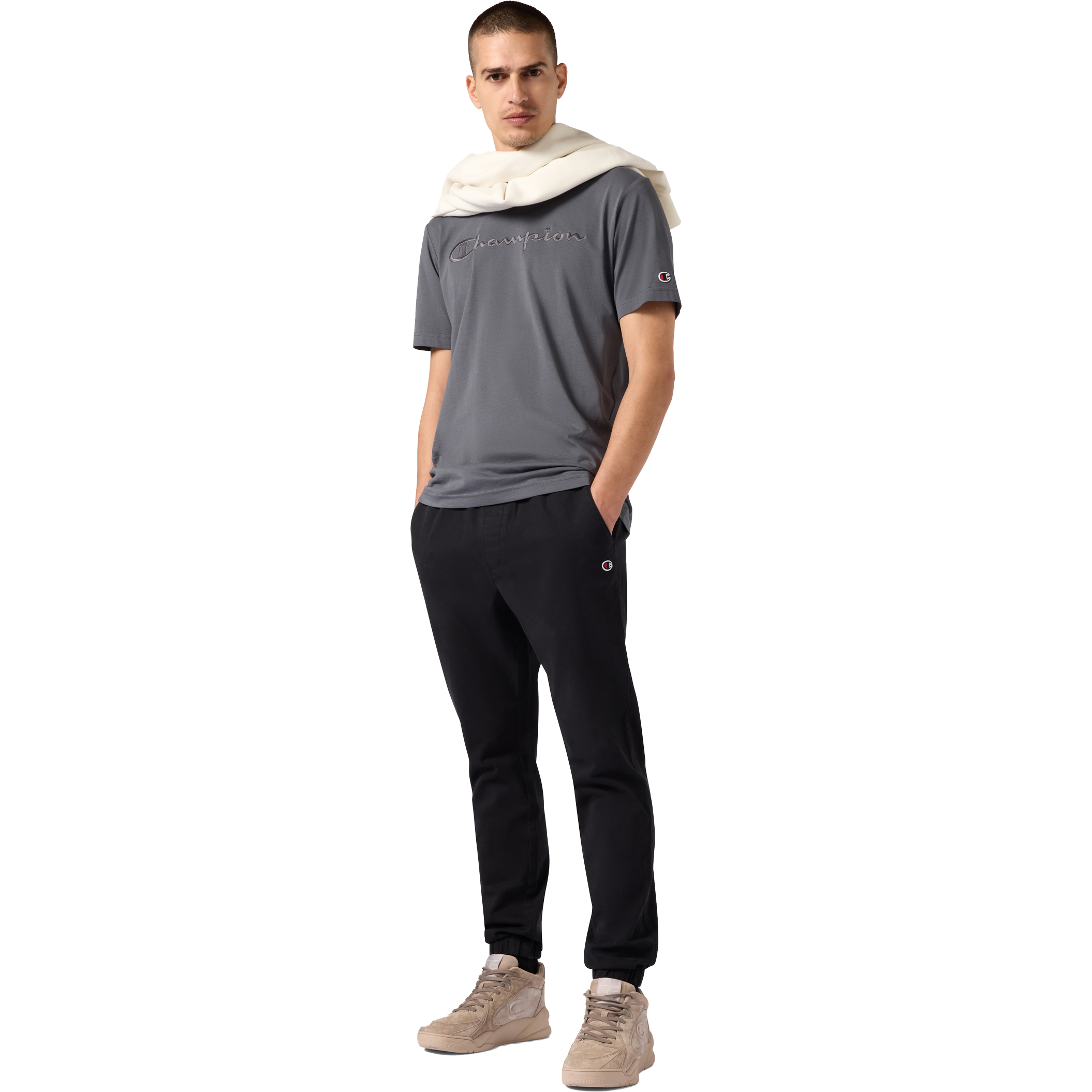 CHAMPION, M Big Logo Tee