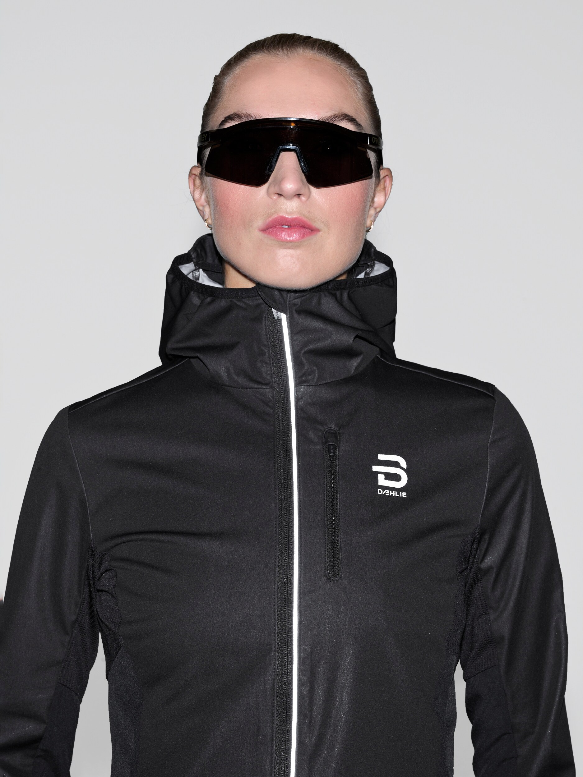 DAHLIE, W Jkt Winter Run Protect