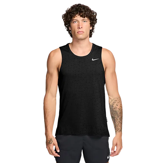 403211101101 NIKE M Nk Df Breathe Miler Tank 403211101101 NIKE M Nk Df Breathe Miler Tank Model01 Detail