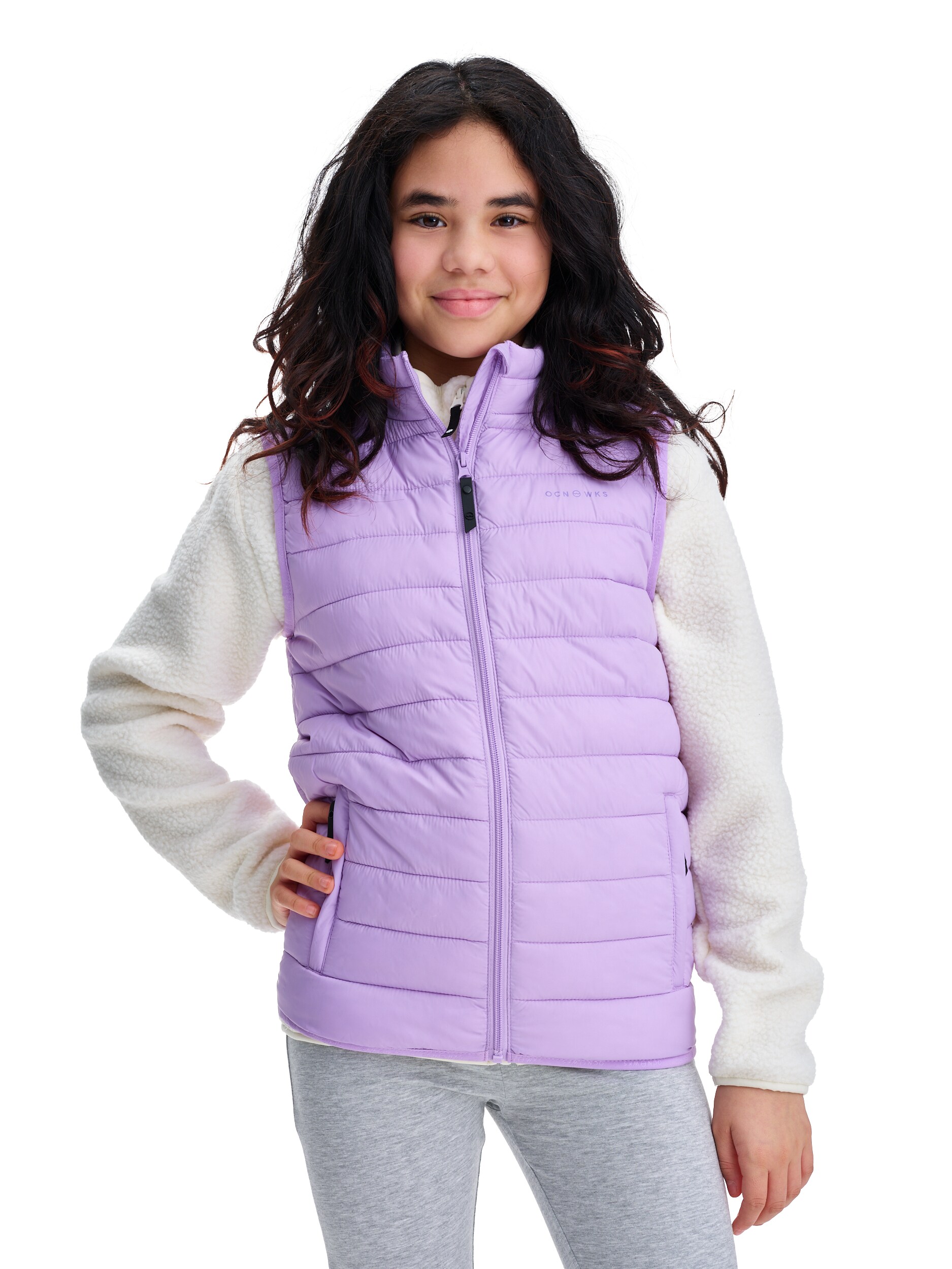 
OCEAN WORKS, 
Padded Vest Jr, 
Detail 1
