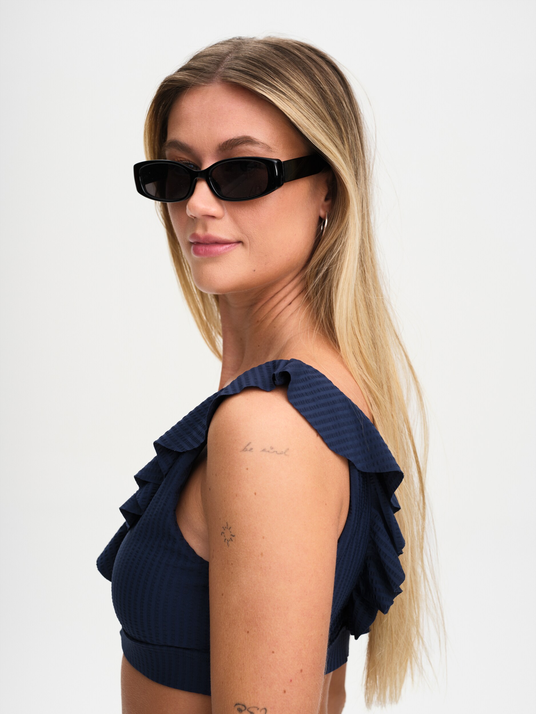 RACE MARINE, W Anthea Flounced Top