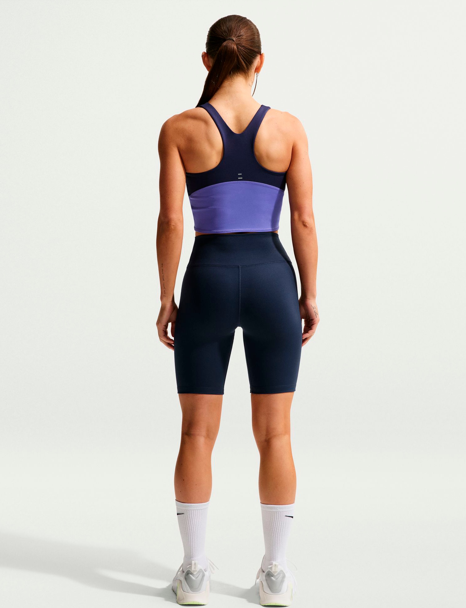 NIKE, NIKE ONE WOMEN'S HIGH-WAISTED 8" BI