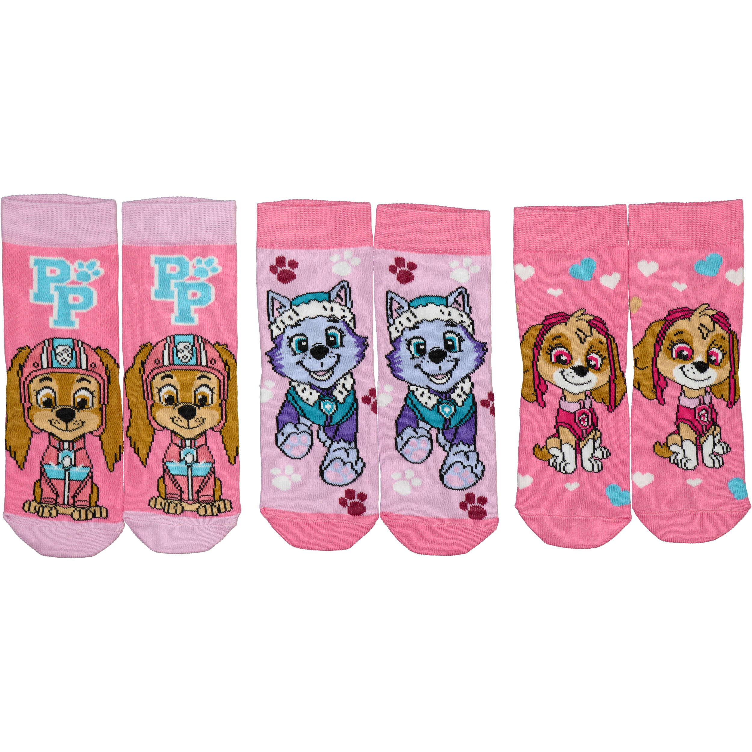 
NICKELODEON, 
Paw Patrol 3P Socks 0624, 
Detail 1
