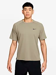 M NK DF HYVERSE SS TOP - DESERT KHAKI/BLACK Model01 Small1x1