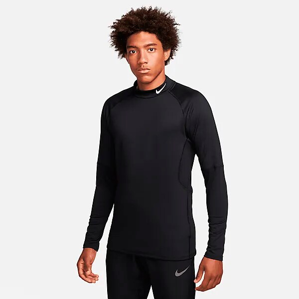 NIKE M Np Топ Теплый Ls Mock