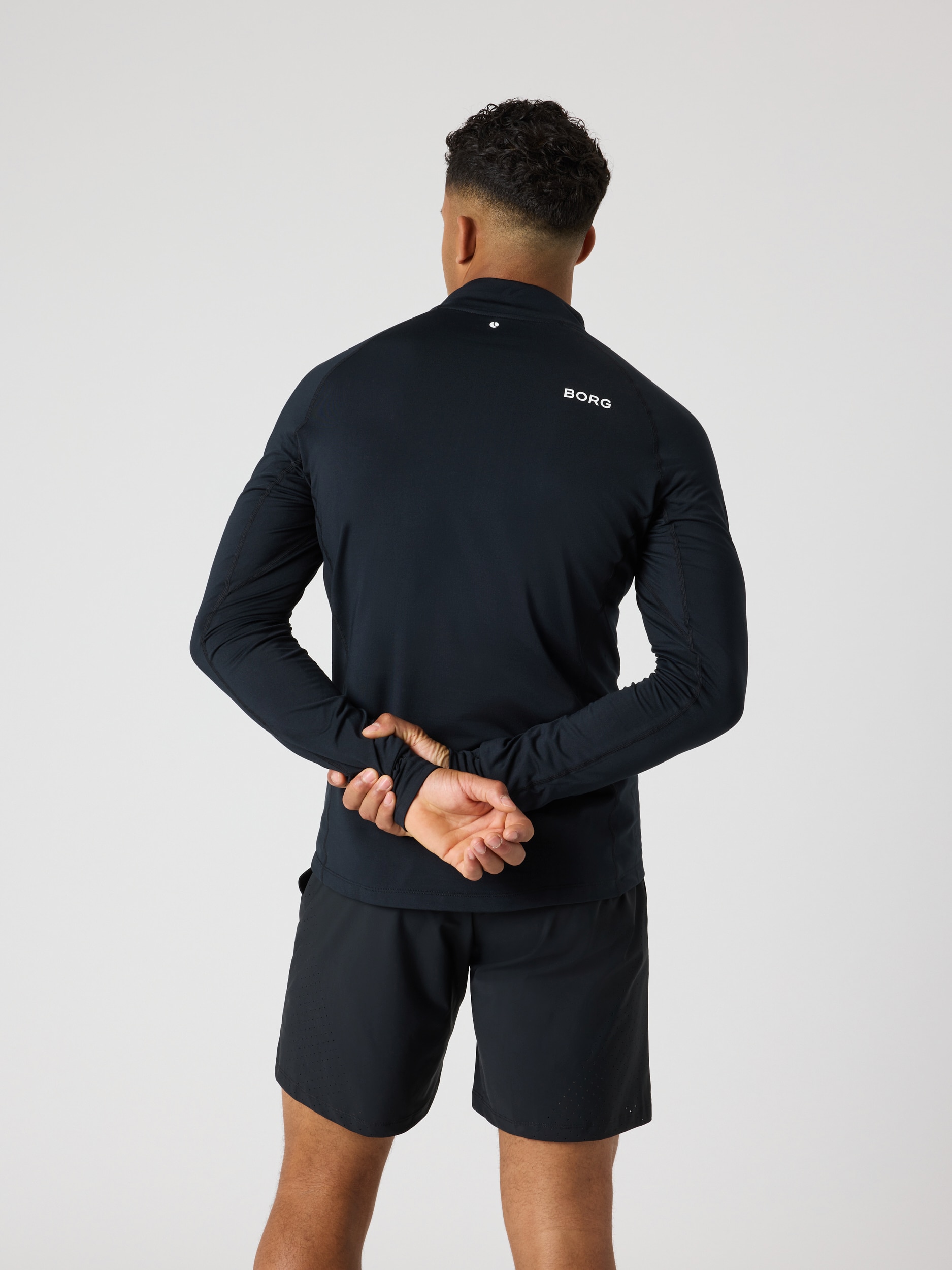 BJ&Ouml;RN BORG, BORG GOLF MIDLAYER HALF ZIP