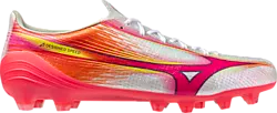 MIZUNO ALPHA III ELITE FG - WHITE/FUCHSIA Standard Small1x1