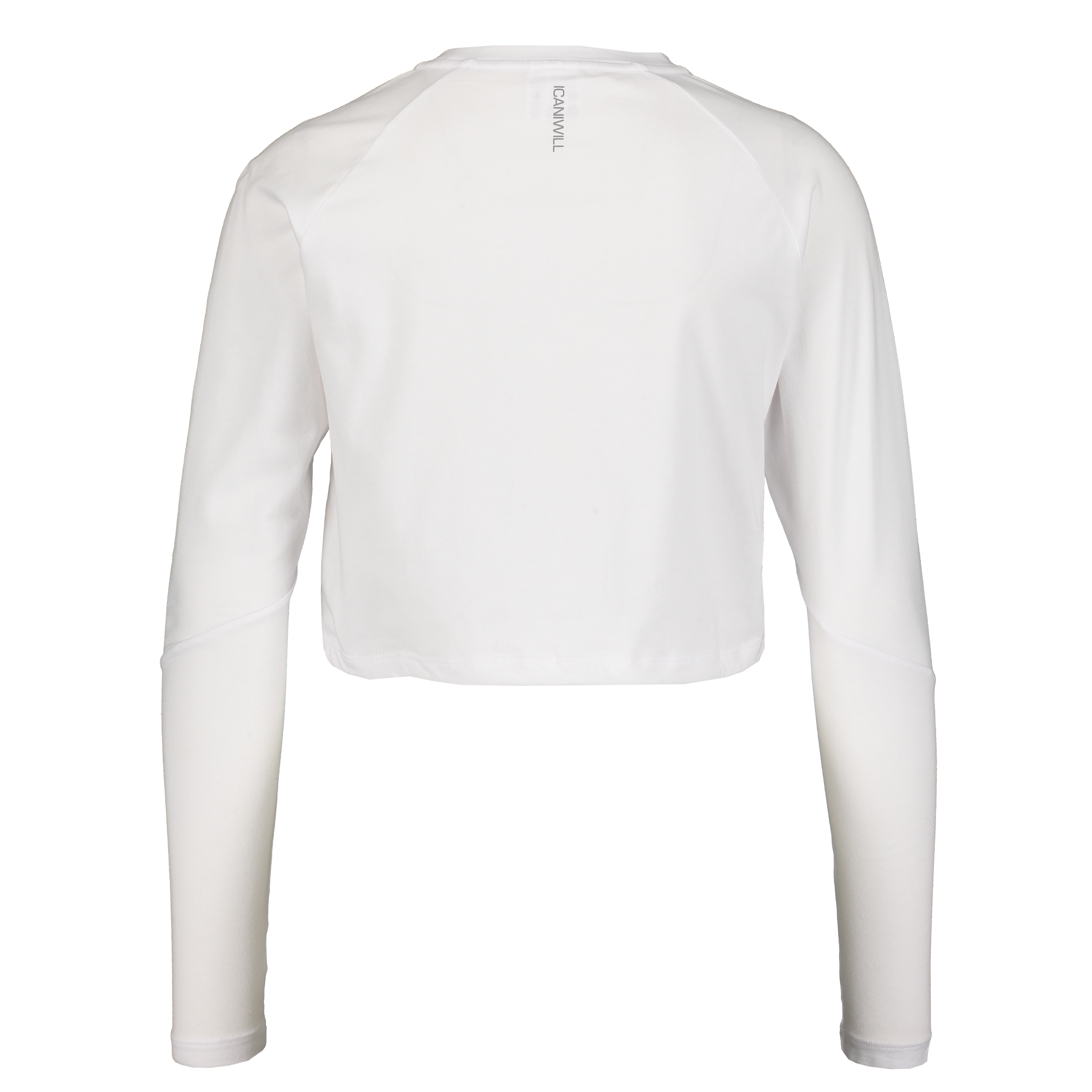 ICANIWILL, Define Cropped Adjustable Long Sleeve White