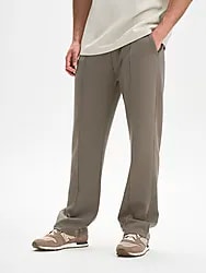 M SOFT STRAIGHT PANT - DARK BEIGE Model01 Small1x1