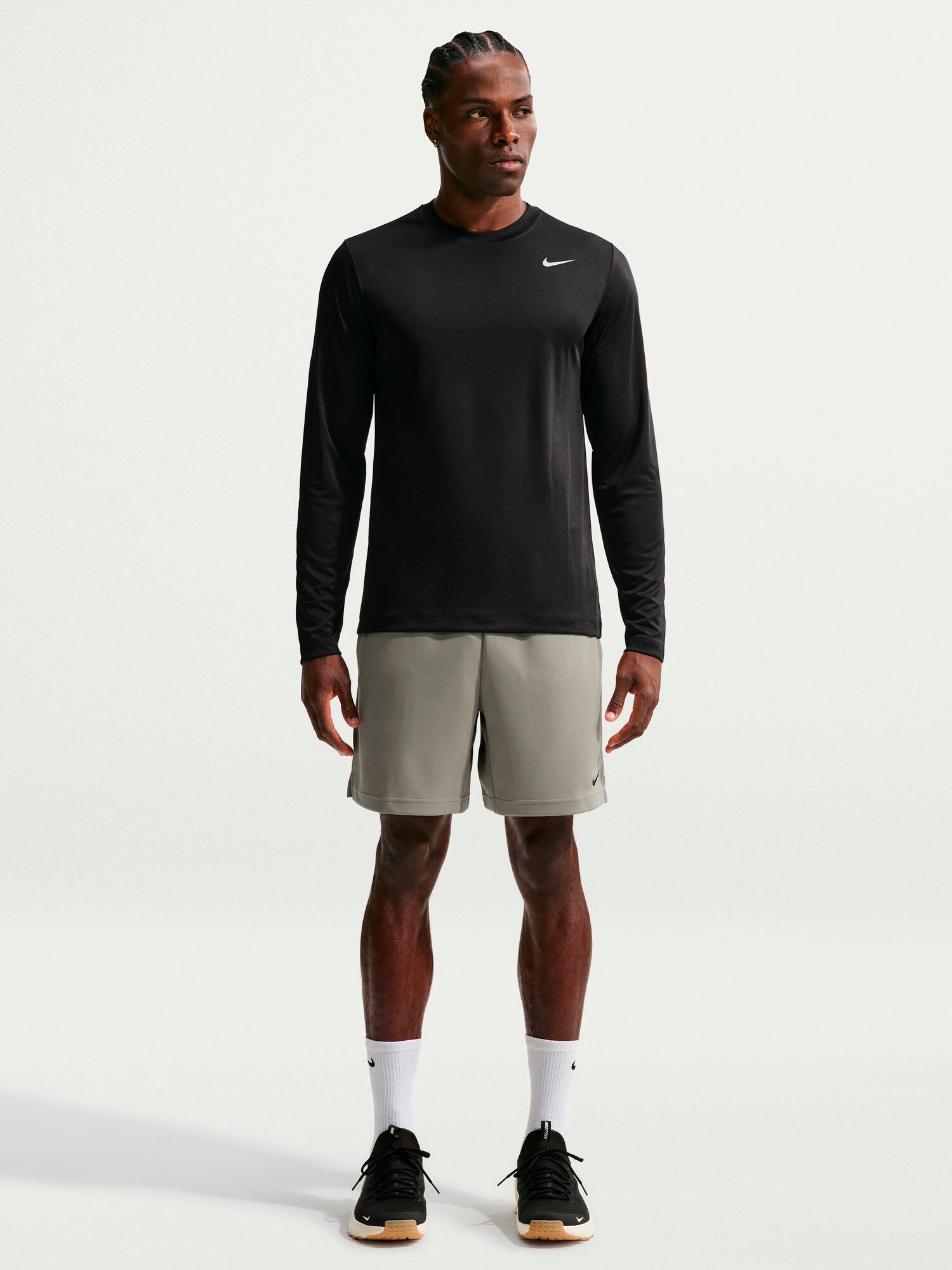 NIKE, M DRI-FIT LONG-SLEEVE TRAINING