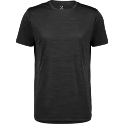 M Tech Tee Re - Black Melange Standard Small1x1