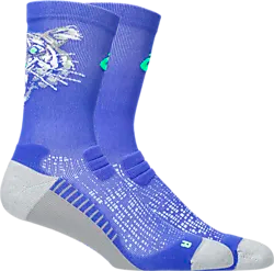 PERFORMANCE RUN CREW SOCK - COBALT BURST Standard Small1x1