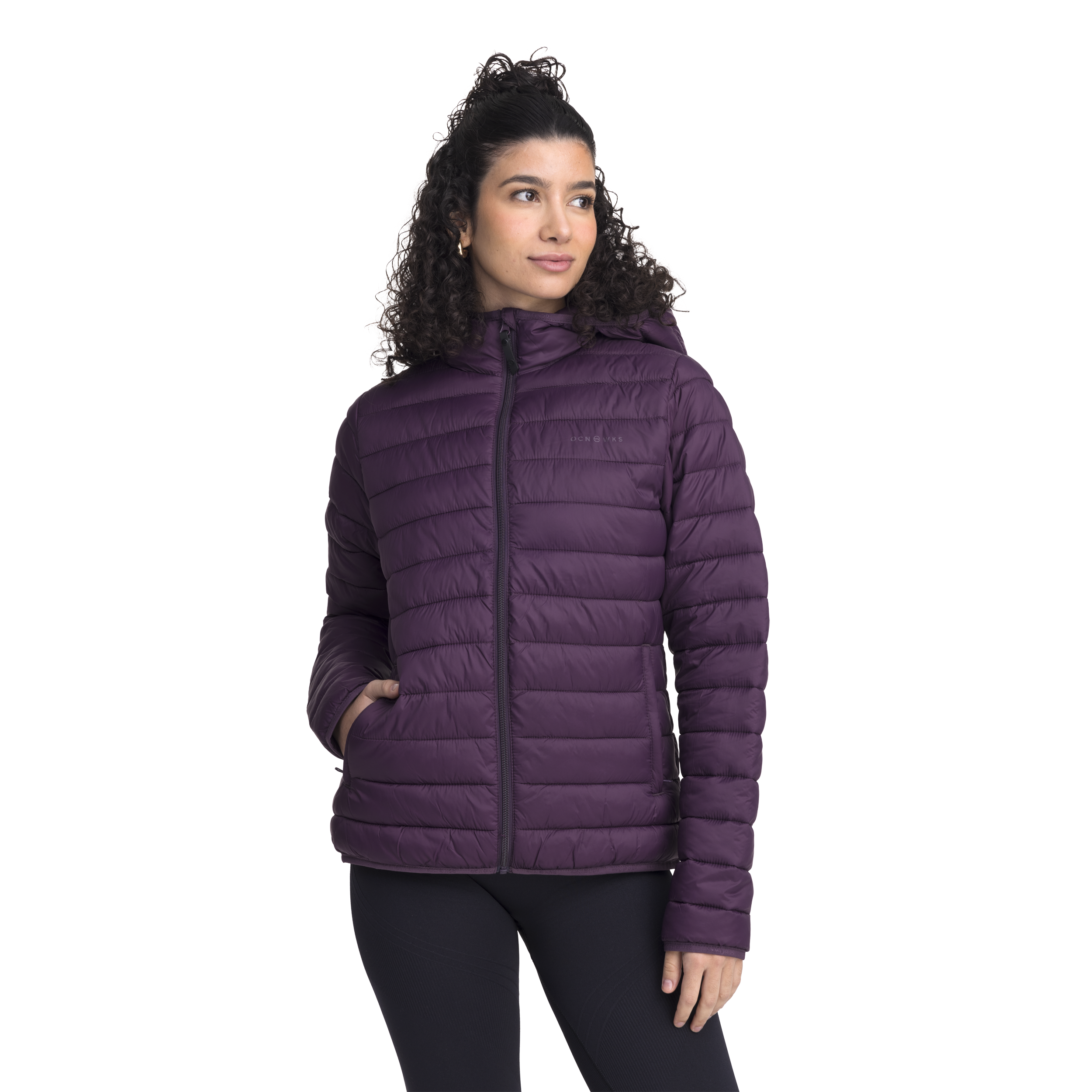 
OCEAN WORKS, 
Padded Hood Jacket W, 
Detail 1

