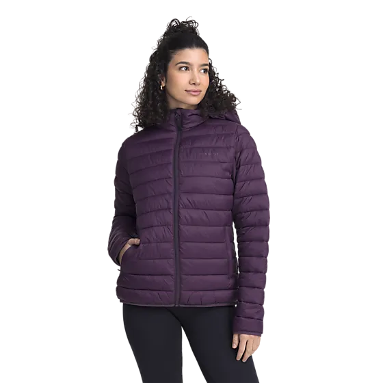 705453104101 OCEAN WORKS  Padded Hood Jacket W 705453104101 OCEAN WORKS Padded Hood Jacket W  Model01 Detail