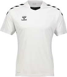 Core Xk Poly Jsy Ss - White Standard Small1x1