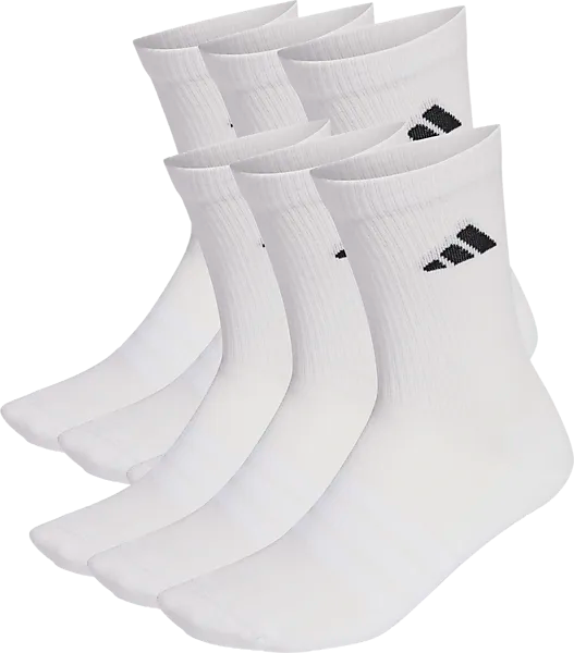ADIDAS Мягкие носки для экипажа, набор из 6 пар