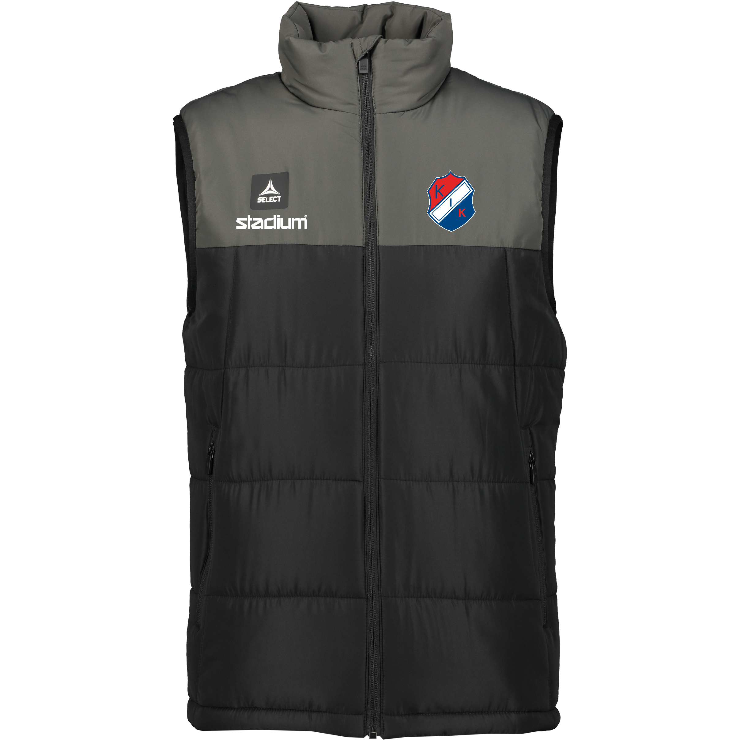 
SELECT, 
Oxford 25 Padded Vest, 
Detail 1
