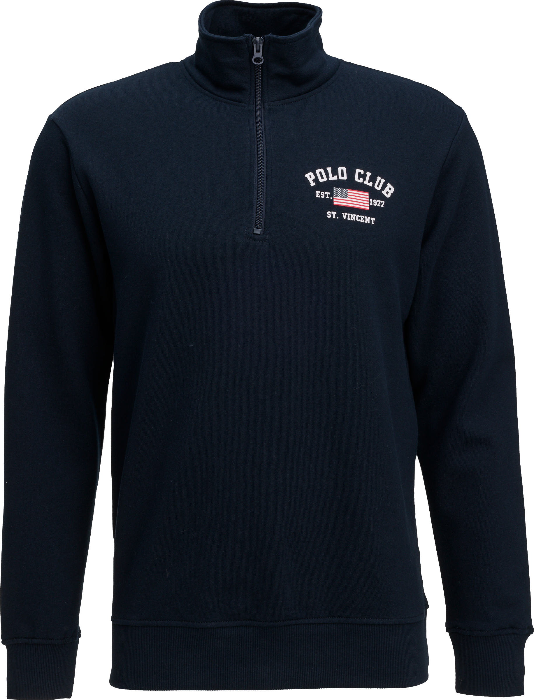 
ST VINCENT POLO CLUB, 
BRIAN 1/2 ZIP SWEAT, 
Detail 1
