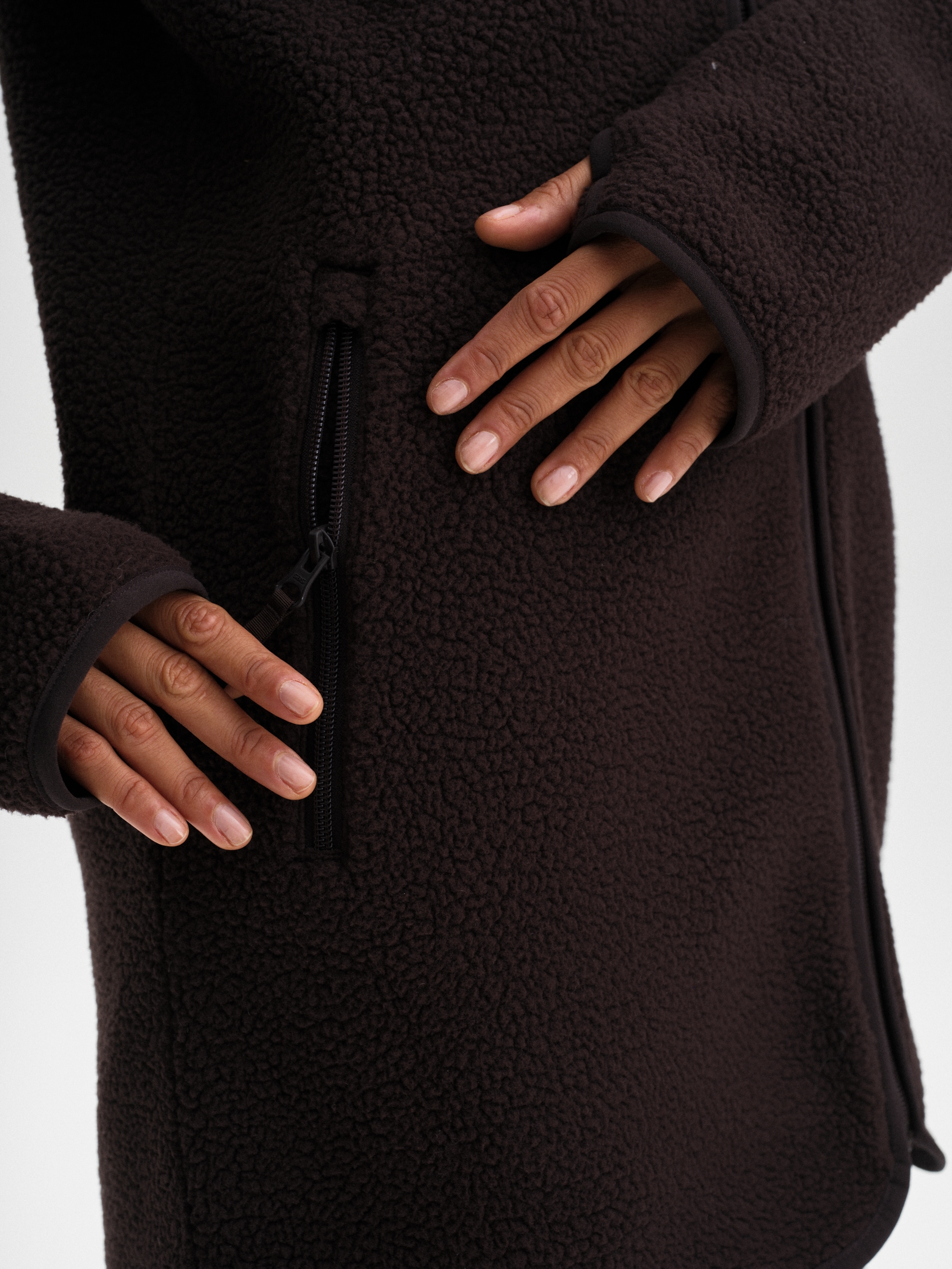 EVEREST, W PILE LONG SHIRT