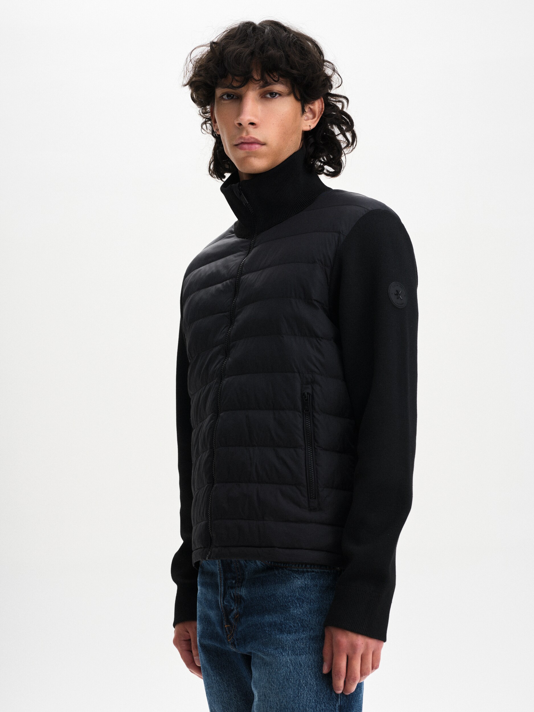 EVEREST, M KNITTED HYBRID JACKET