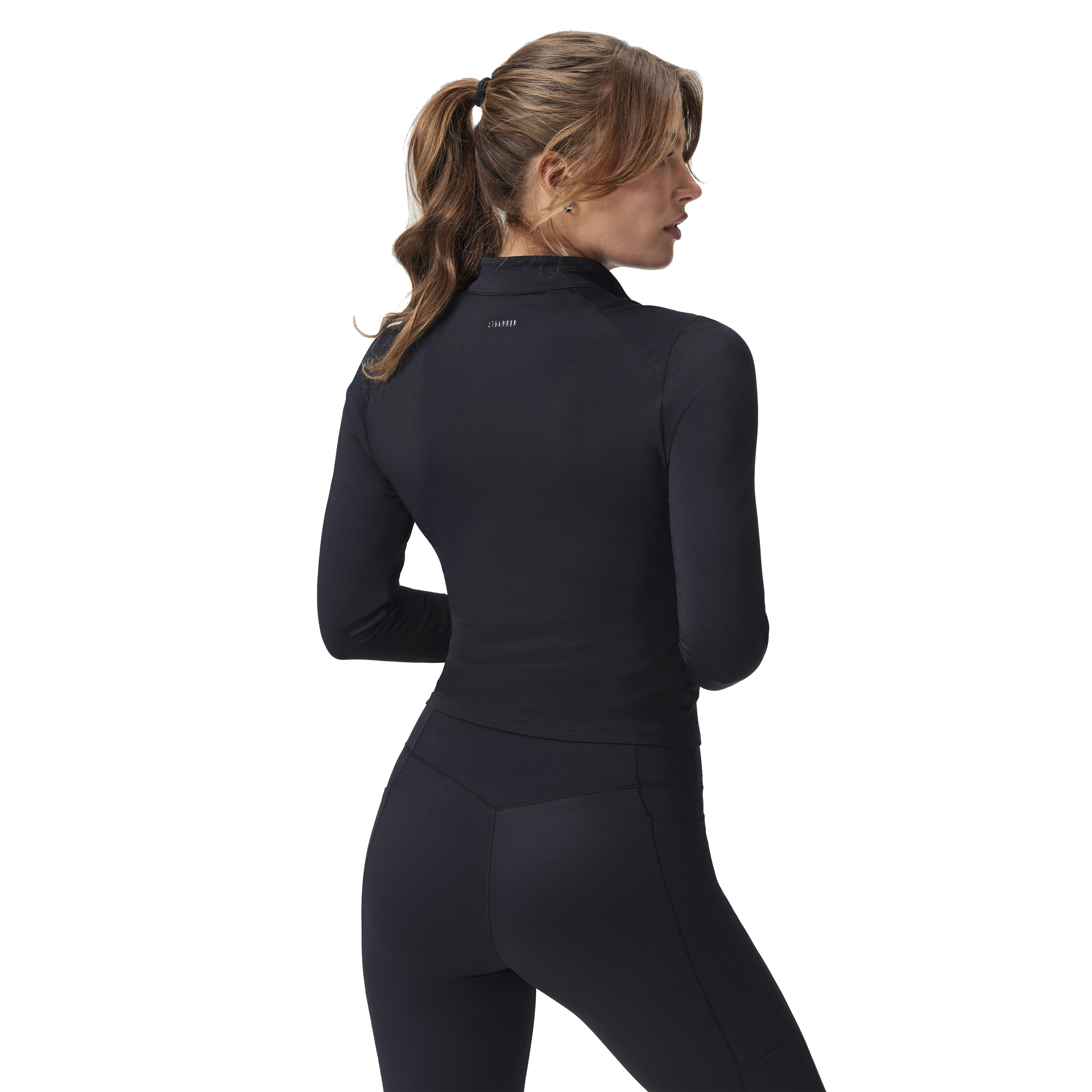 STRONGER, Half Zip Long Sleeve