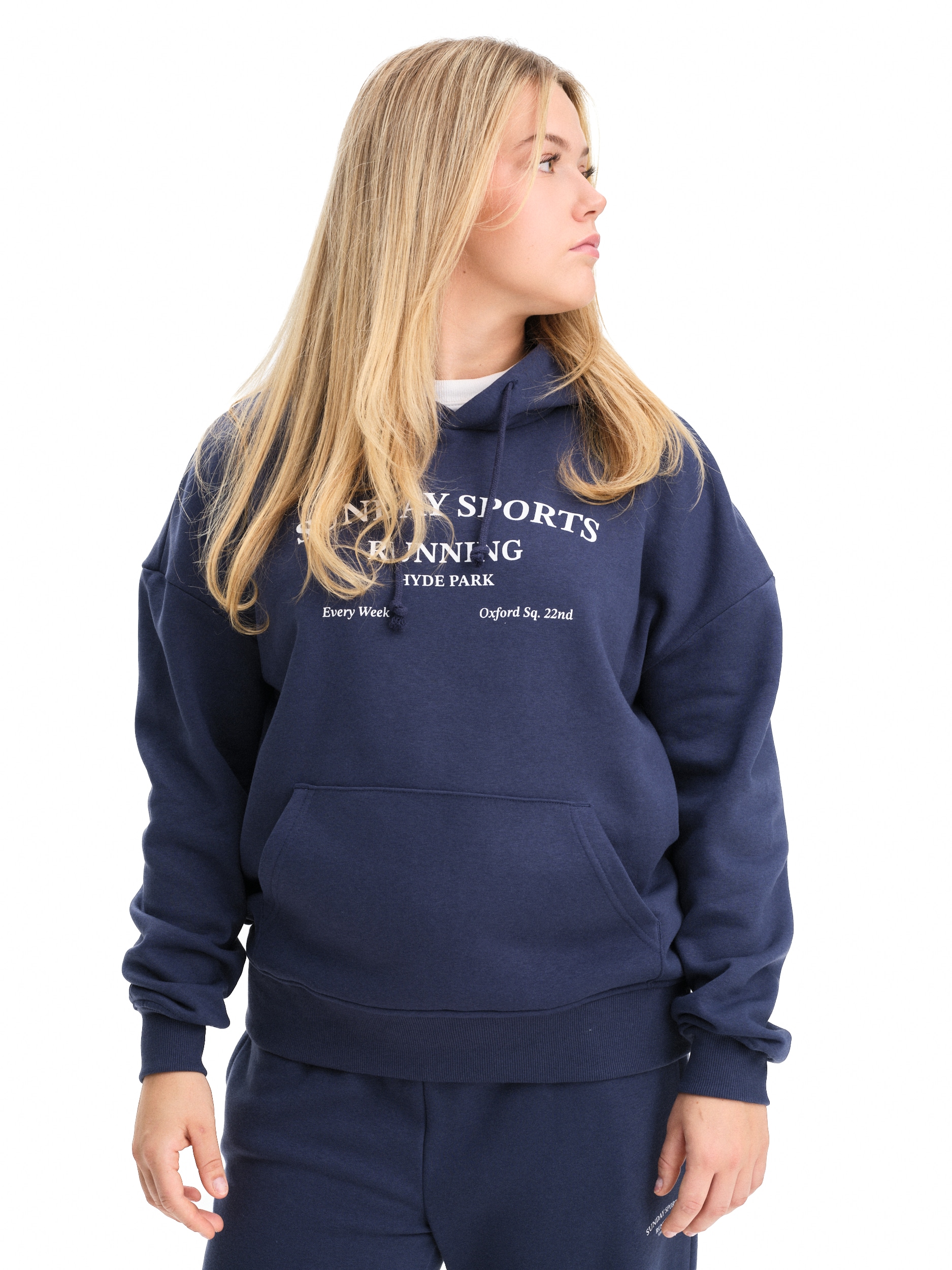
ICONIC, 
Sweatshirt Hood W, 
Detail 1
