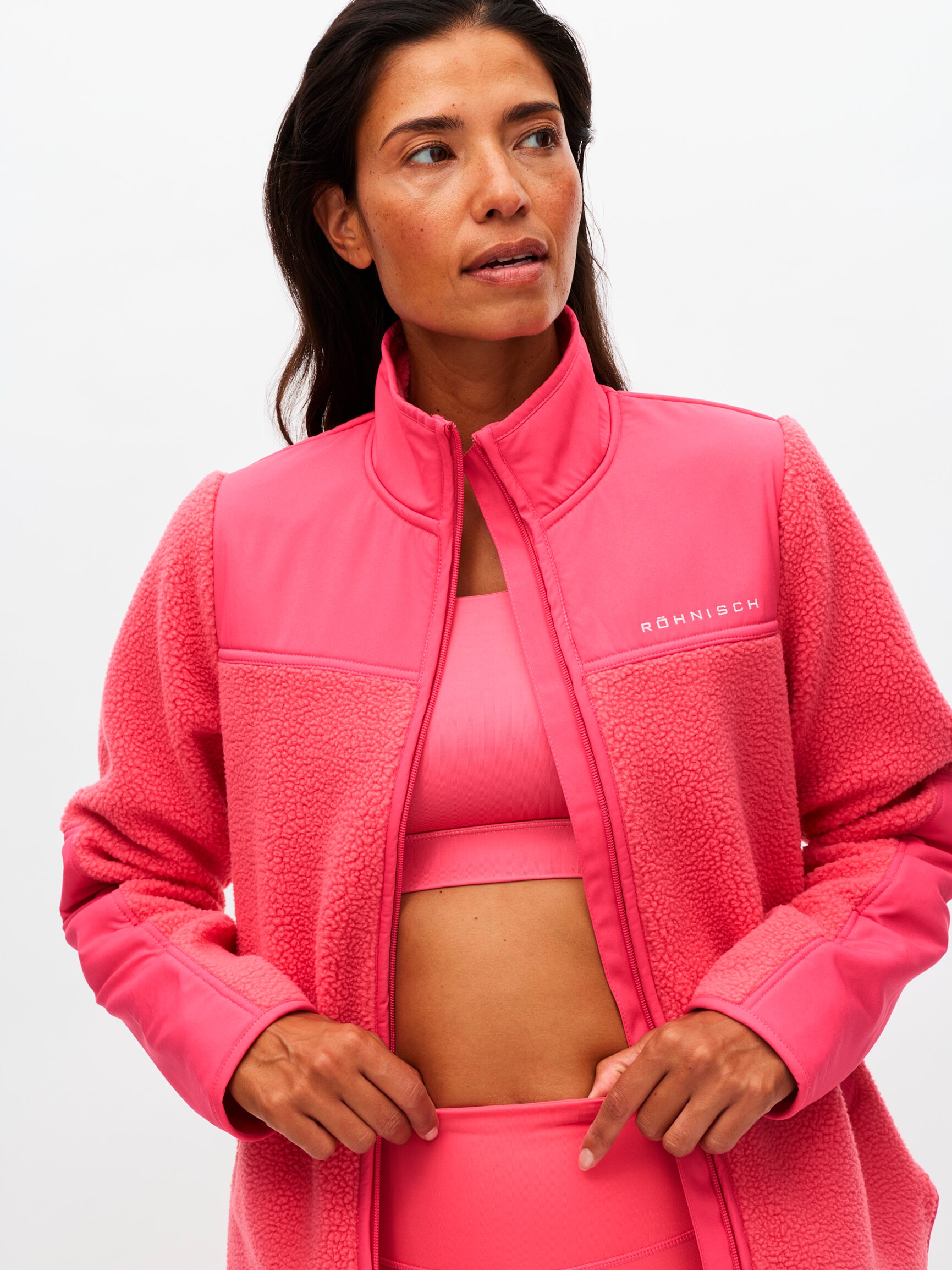 R&Ouml;HNISCH, W Phoebe Pile Jacket