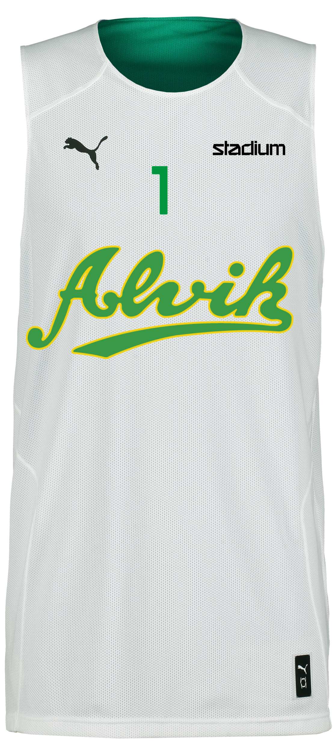 PUMA, Hoops Team Junior Reversible Practice Jersey