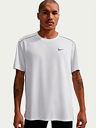 M NK DF UV MILER SS UV SHORT - WHITE/REFLECTIVE Model01 Small1x1