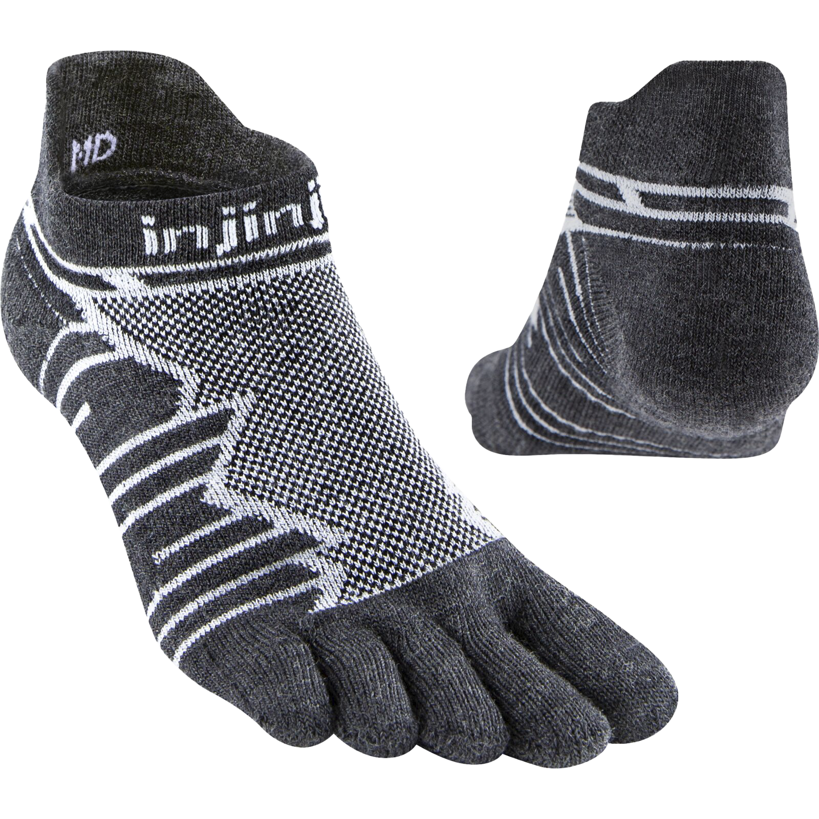 INJINJI, Ultra Run No-Show Wool