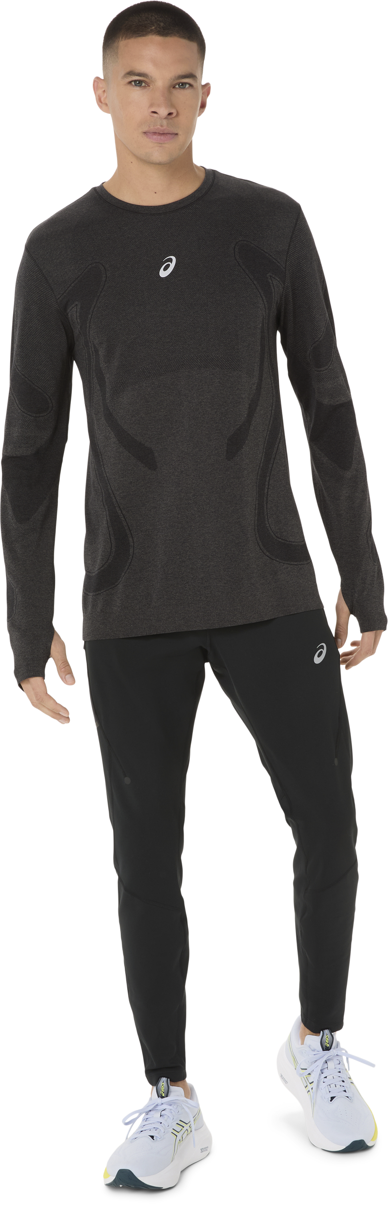 ASICS, M ROAD SEAMLESS LS TOP
