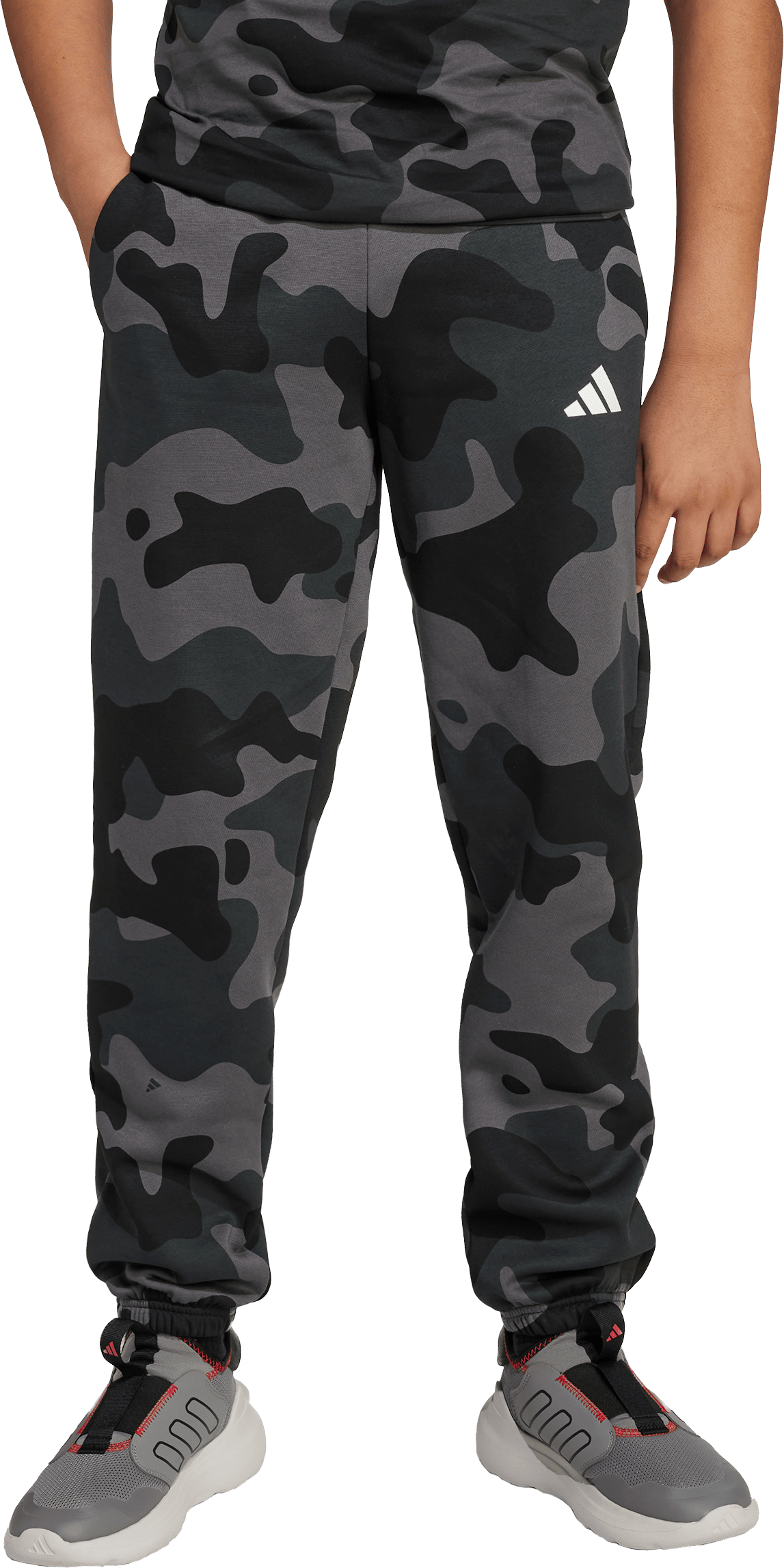 
ADIDAS, 
CAMO FLEECE PANT JR, 
Detail 1
