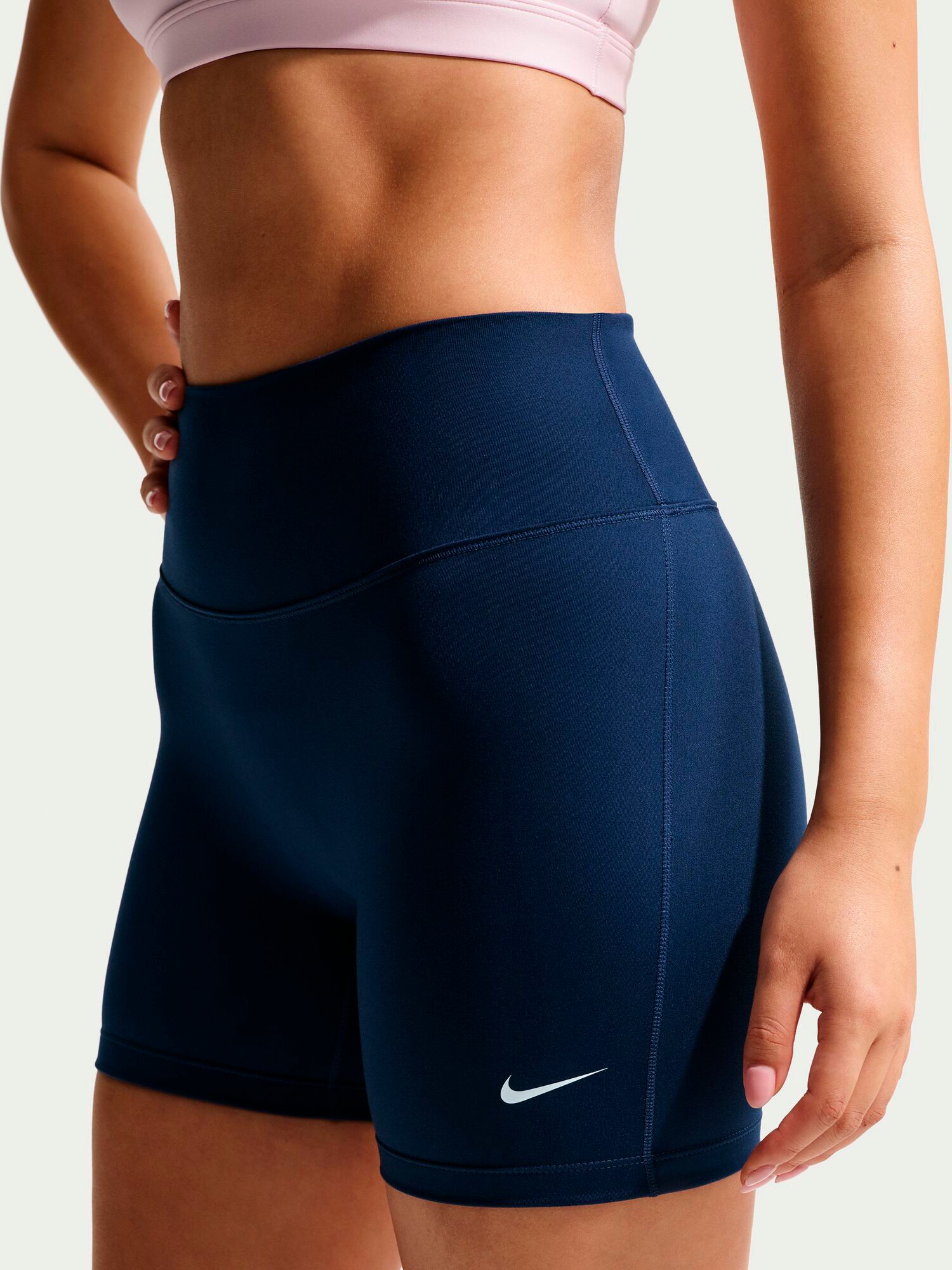 NIKE, NIKE ONE WOMEN'S HIGH-WAISTED 5" BI